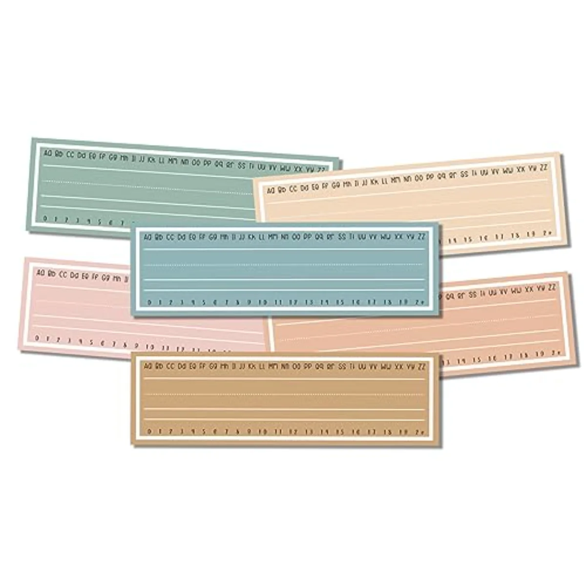 48Pcs Boho Name Tags Classroom Name Labels Back to School Desk Nameplates