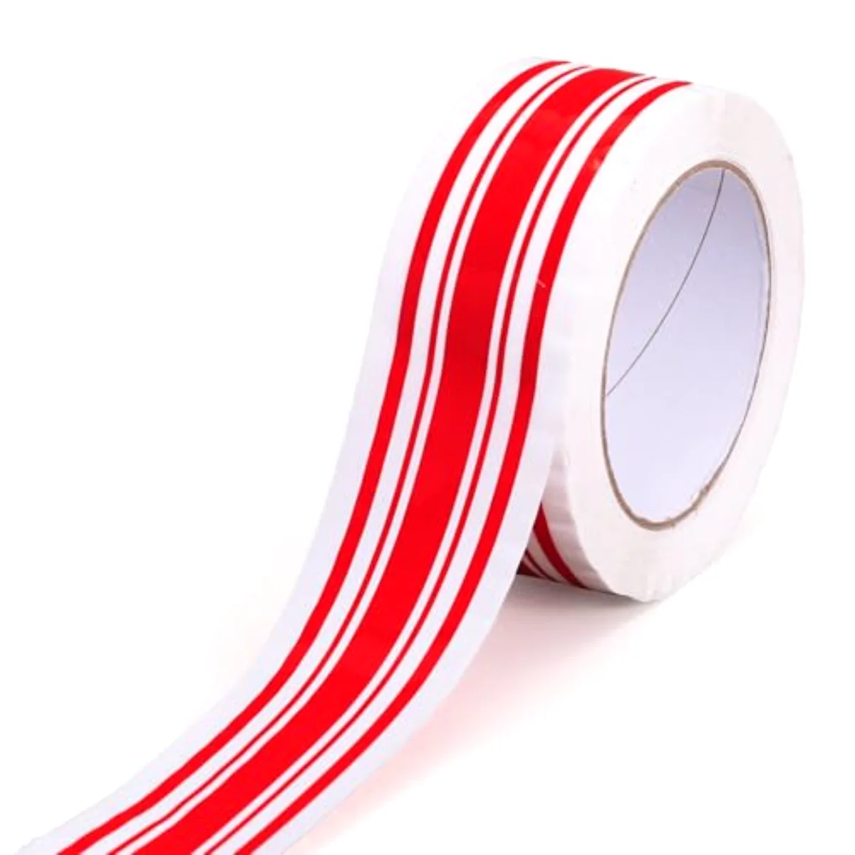 109 Yard Christmas Packing Tape Gift Wrapping Tape Red White Xmas Striped