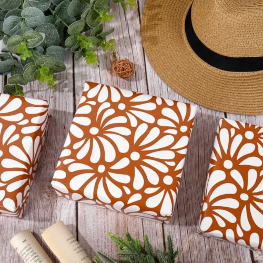 Cielito Lindo Wrapping Paper -Mini Roll- 17 In x 32.8 Ft Platos De Barro, view 4