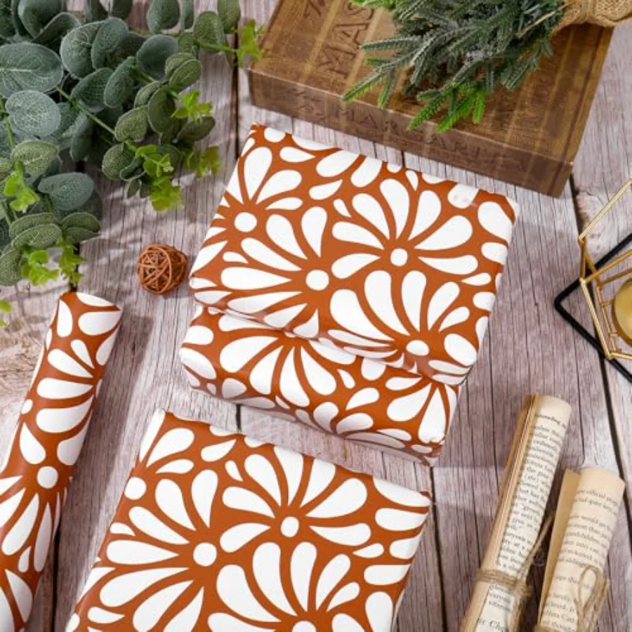Cielito Lindo Wrapping Paper -Mini Roll- 17 In x 32.8 Ft Platos De Barro, view 3
