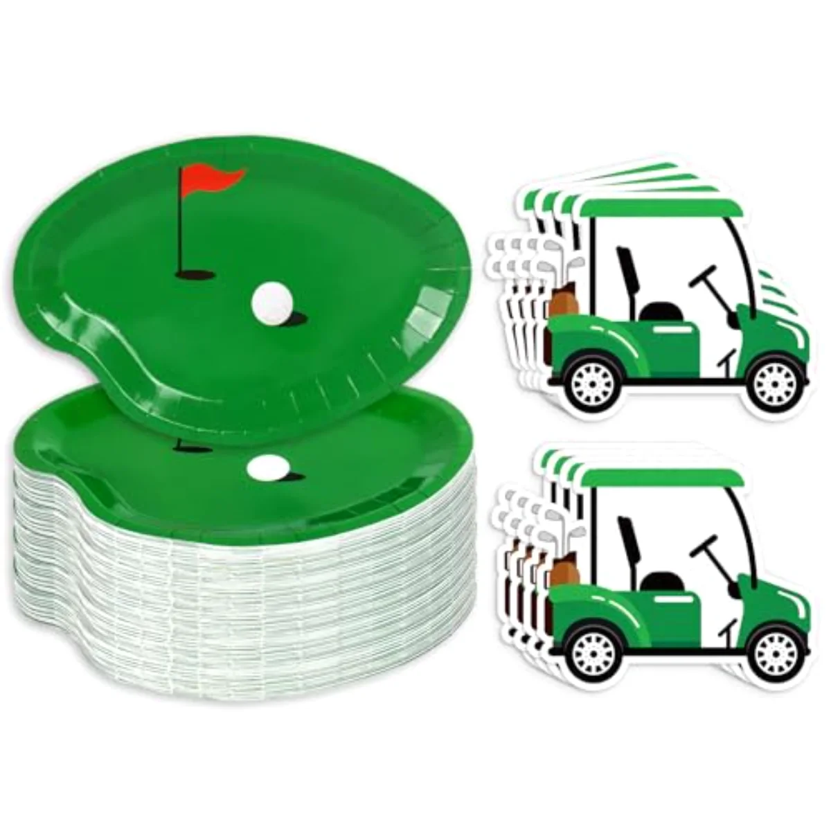 90Pcs Golf Party Plates Napkin Set