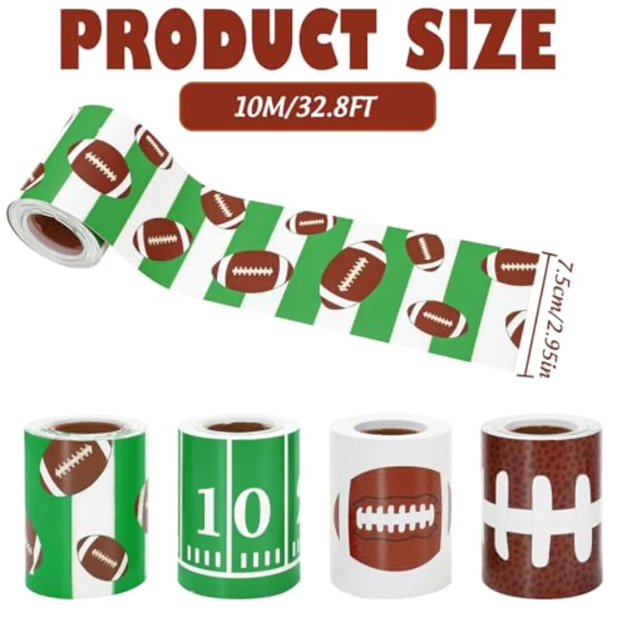 131 Ft Football Bulletin Board Border Trim Border Sports Theme Bulletin, view 2