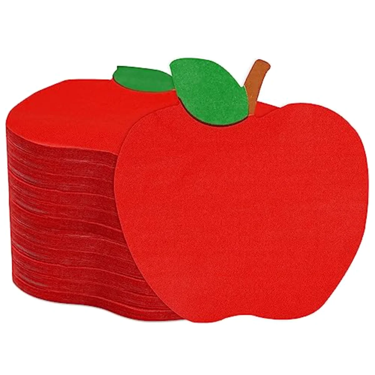 100 Pack Back to School Napkins Red Apples Disposable Paper Napkins School