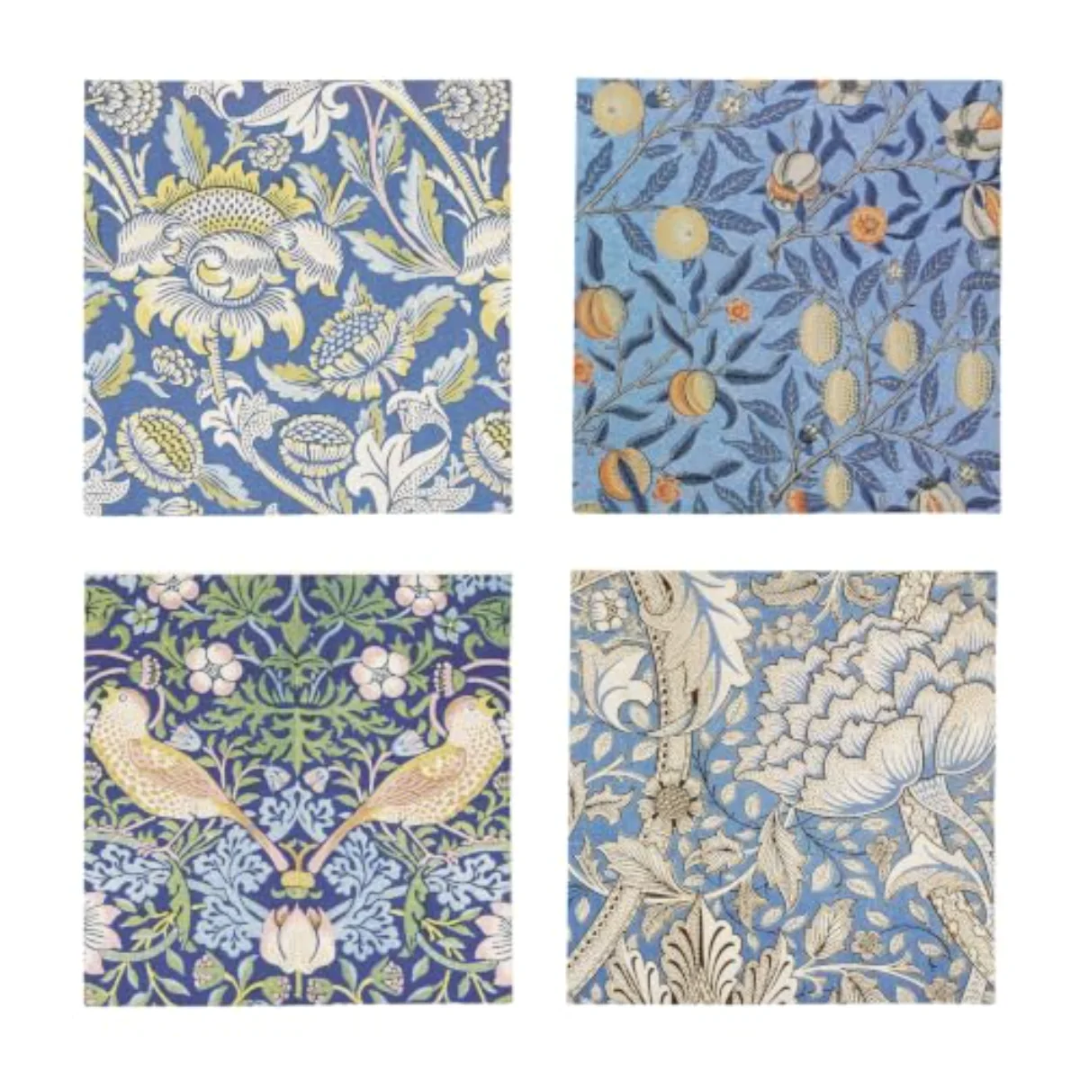 Vintage Floral Luncheon Paper Napkins