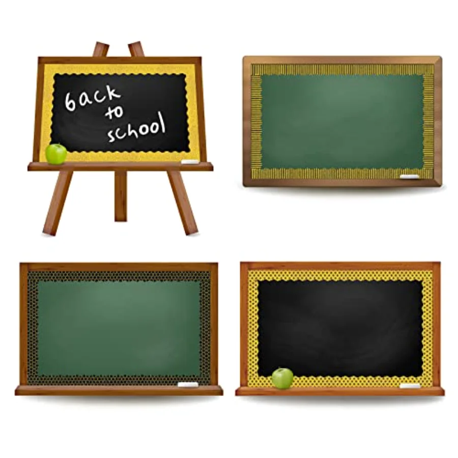 69Ft Summer Glitter Bulletin Board Borders 5 Designs Yellow Black Bee, view 4