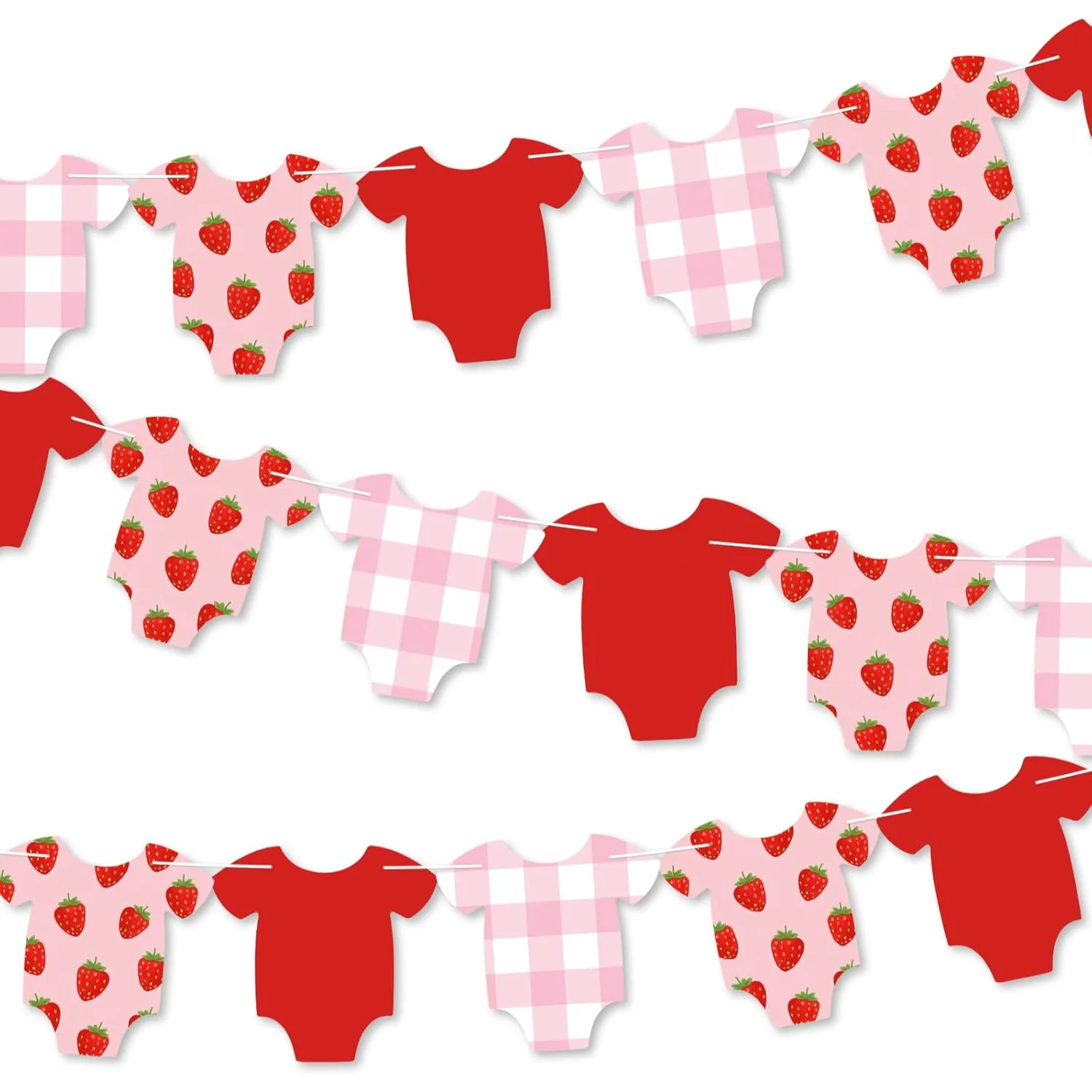 Strawberry Baby Shower Banner