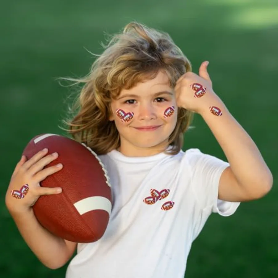 Football Stickers Roll Glitter Sport Ball Seal Stickers Holographic, view 4