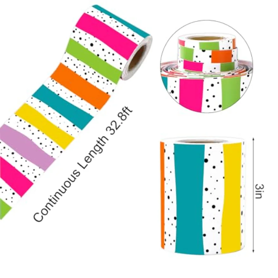 32.8 Ft Classroom Bulletin Board Borders, view 2