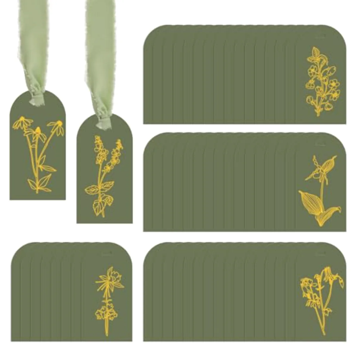 50 Pcs Acrylic Place Card for Wedding Frosting Sage Green Acrylic DIY