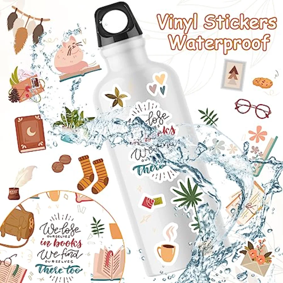 30 Sheet Reading Journal Scrapbook Sticker Decals Memories Decorative, view 3