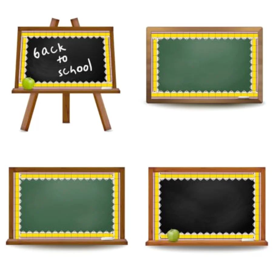 65.6 Ft Back to School Bulletin Board Border Classic Yellow Pencil Die-Cut, view 3