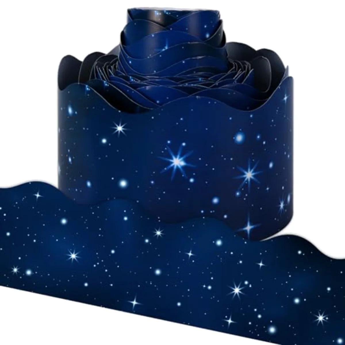Galaxy Bulletin Board Borders Space Border Trim Blue Starry Night Sky