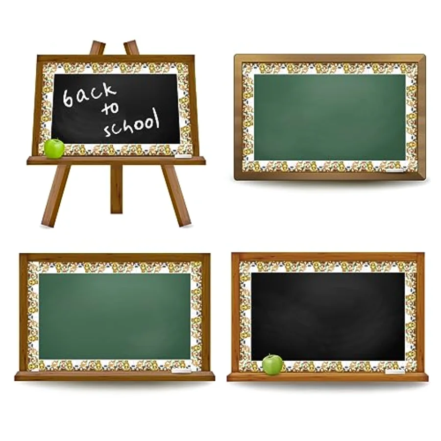 32.8 Ft Woodland Creatures Bulletin Board Borders Woodland Animals Die-Cut, view 3