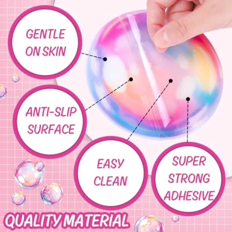30Pcs Bubble Non Slip Bathtub Stickers Under The Sea Cartoon Bubble Safety, view 3